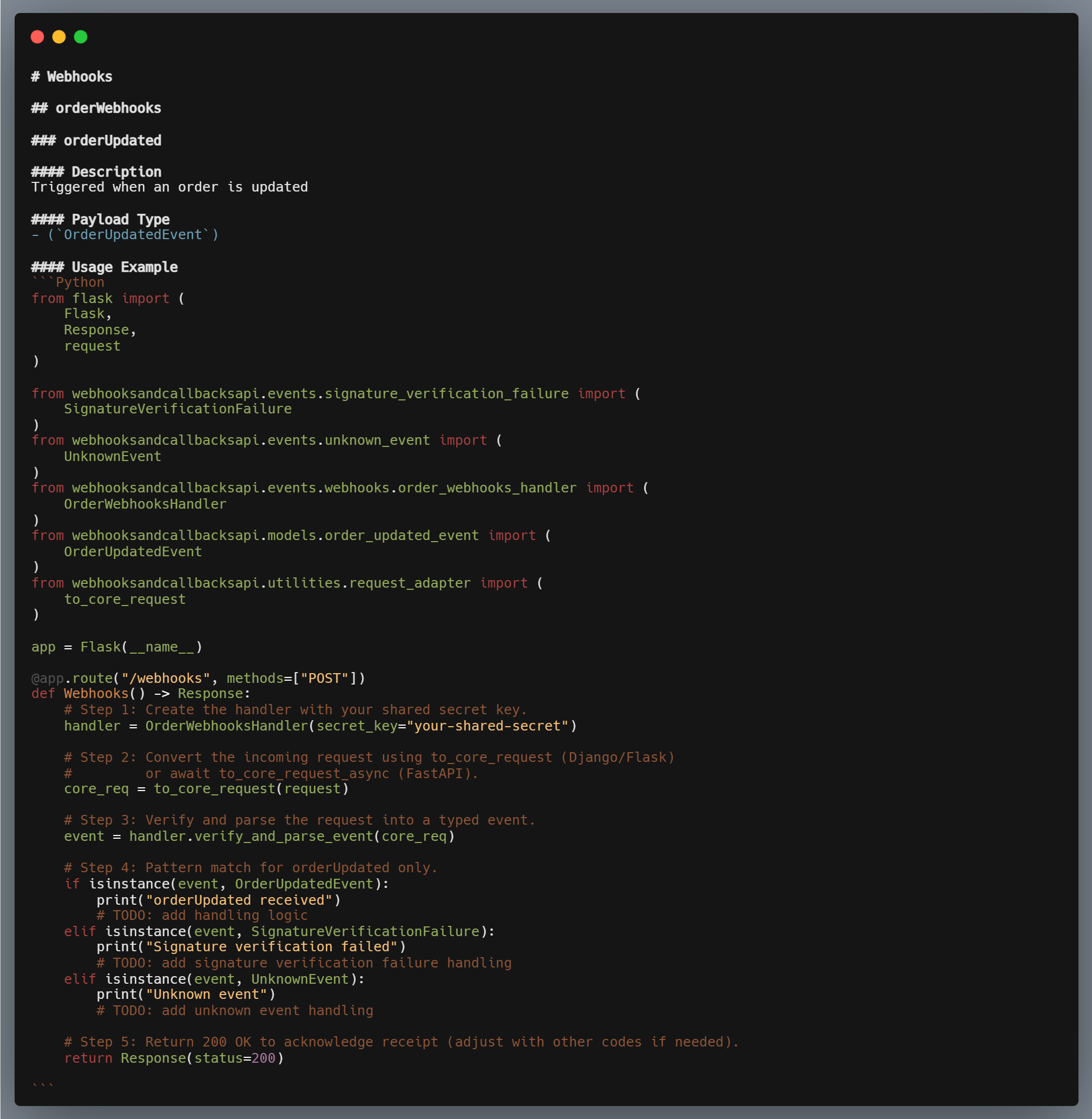 Webhooks & Callbacks in llm-full.txt example