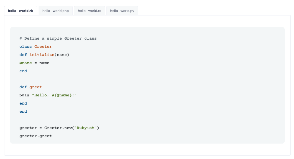 Code Block Group