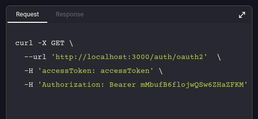 Code sample with masking disabled