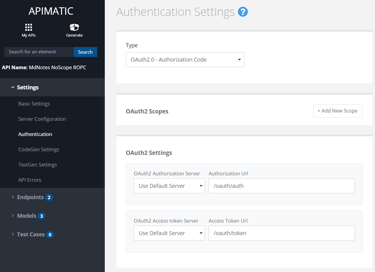oauth2-auth-settings