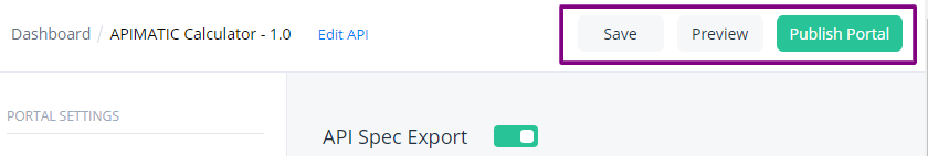 APIMatic Portal Editor Preview