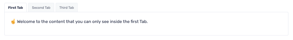 Tabs