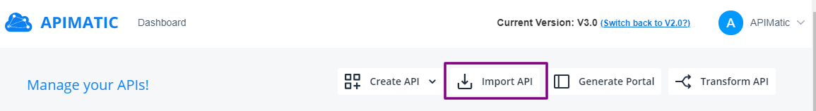 Import API