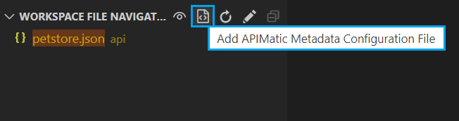Add Metadata File