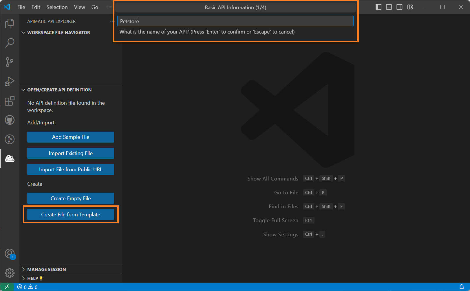 Create File From Template API Name