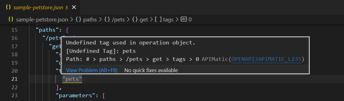 Editor Validation