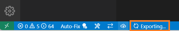 Export Running