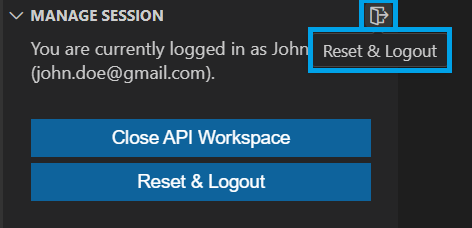 Logout Corner
