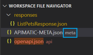 Metadata File Label