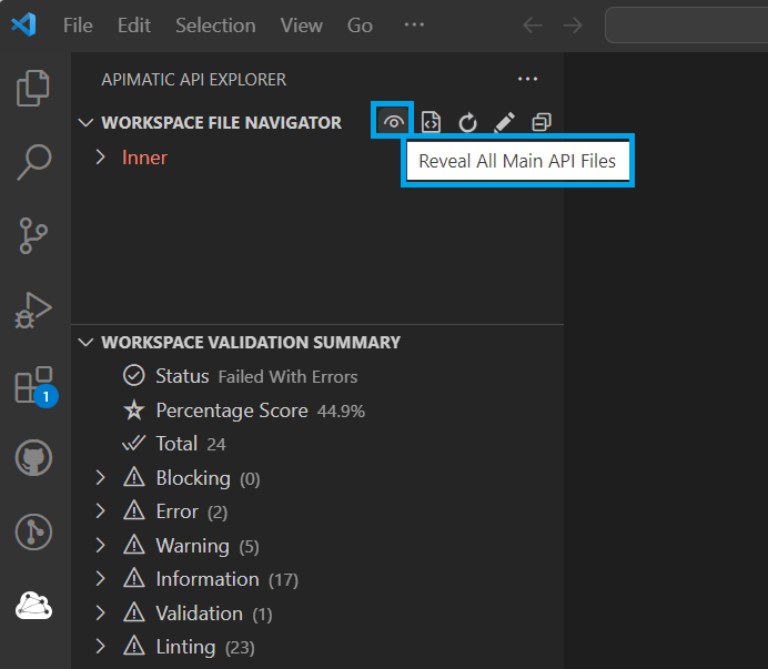 Reveal Main Files